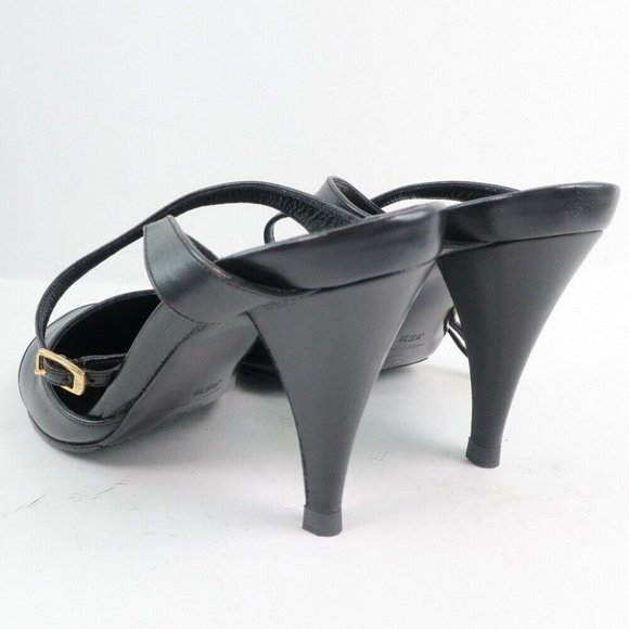 CHANEL Sandals black Calfskin/Patent leather Women - Picture 10 of 12